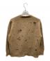 TAKAHIROMIYASHITA TheSoloIst. (タカヒロミヤシタ ザソロイスト) grunge Knit cardigan ブラウン サイズ:44：38000円