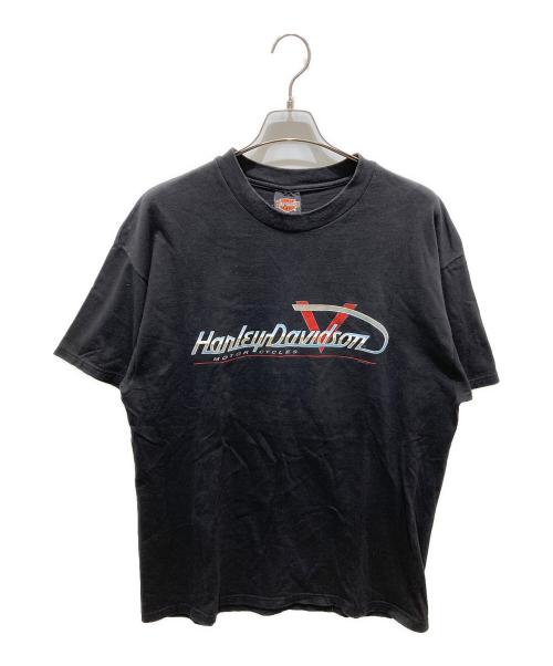 HARLEY-DAVIDSON（ハーレーダビッドソン）HARLEY-DAVIDSON (ハーレーダビッドソン) プリントTシャツ ブラック サイズ:XLの古着・服飾アイテム