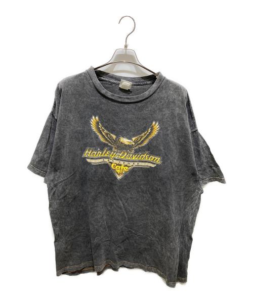HARLEY-DAVIDSON（ハーレーダビッドソン）HARLEY-DAVIDSON (ハーレーダビッドソン) プリントTシャツ グレー サイズ:記載無しの為実寸参照の古着・服飾アイテム
