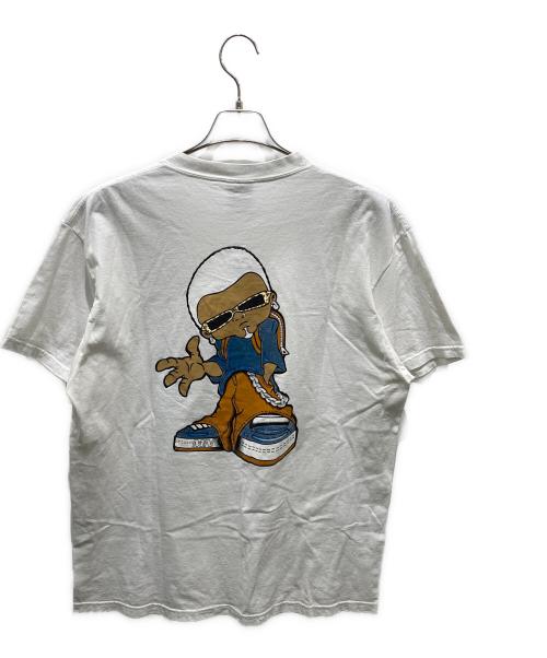 PORT and COMPANY（ポート アンド カンパニー）PORT and COMPANY (ポート アンド カンパニー) プリントTシャツ ホワイト サイズ:Lの古着・服飾アイテム