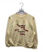 TULTEXタルテックス）の古着「ラグランスウェット」｜イエロー