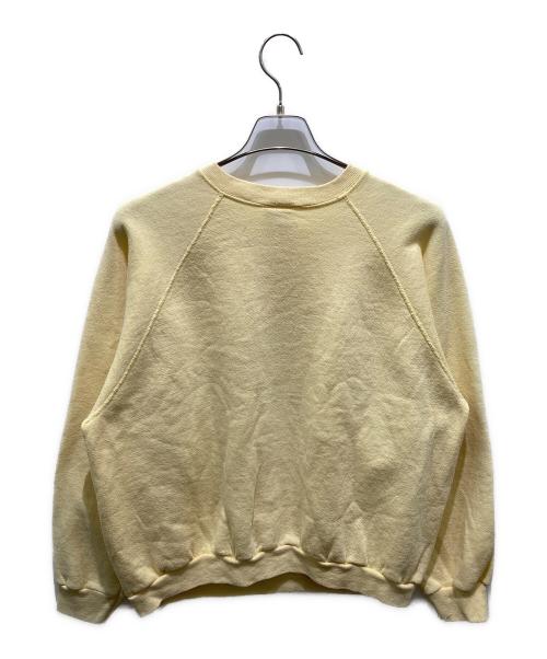 TULTEX（タルテックス）TULTEX (タルテックス) ラグランスウェット イエロー サイズ:Lの古着・服飾アイテム
