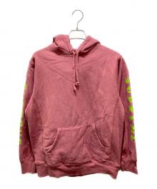 SUPREME（シュプリーム）の古着「Gradient sleeve hooded sweatshirt」｜ピンク