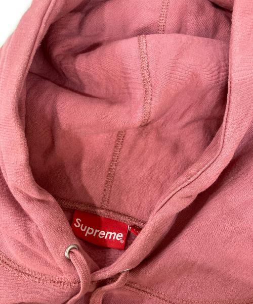 SUPREME（シュプリーム）Supreme (シュプリーム) Gradient sleeve hooded sweatshirt ピンク サイズ:Mの古着・服飾アイテム