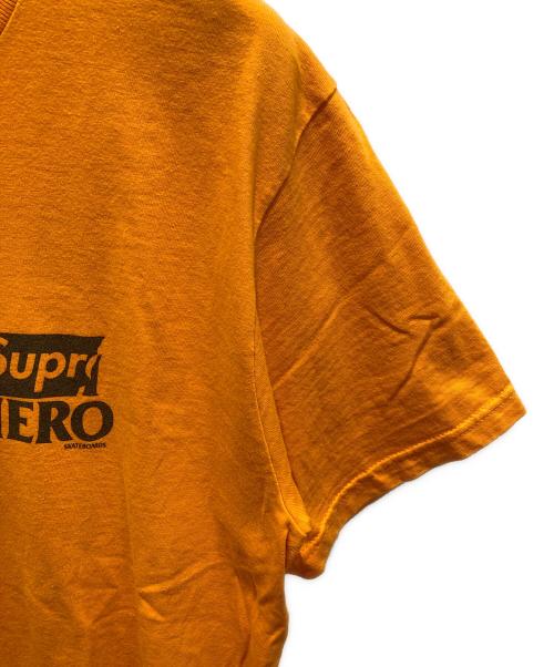 SUPREME（シュプリーム）SUPREME (シュプリーム) ANTIHERO (アンタイヒーロー) Dog tee オレンジ サイズ:Mの古着・服飾アイテム