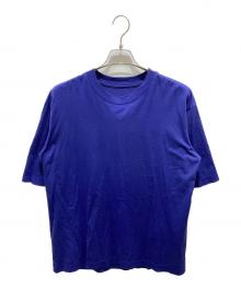 ISSEY MIYAKE MEN（イッセイミヤケメン）の古着「半袖カットソー　LA23JK009」｜ブルー