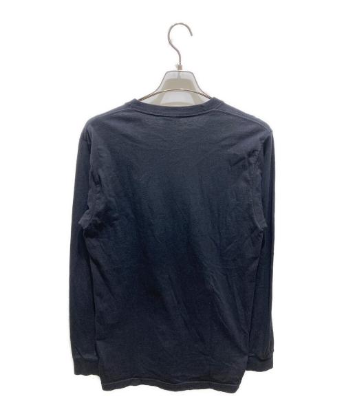 COMME des GARCONS SHIRT（コムデギャルソンシャツ）COMME des GARCONS SHIRT (コムデギャルソンシャツ) SUPREME (シュプリーム) 15AWロングスリーブカットソー ブラック サイズ:Mの古着・服飾アイテム