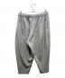 HOMME PLISSE ISSEY MIYAKE (オム プリッセ イッセイ ミヤケ) プリーツパンツ グレー サイズ:2：7000円