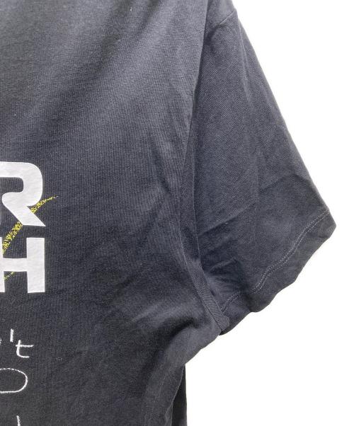RAF SIMONS（ラフシモンズ）RAF SIMONS (ラフシモンズ) プリントカットソー ブラック サイズ:Lの古着・服飾アイテム