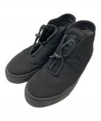 ISSEY MIYAKE MENイッセイミヤケメン）の古着「ミッドカットスニーカー　SWIFT」｜ブラック