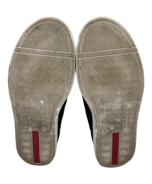 PRADA SPORTS（プラダスポーツ）PRADA SPORTS (プラダスポーツ) ストラップ スニーカー ブラック サイズ:5の古着・服飾アイテム