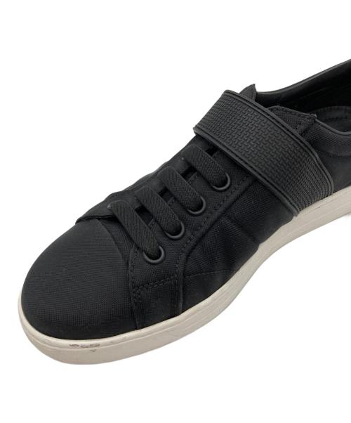PRADA SPORTS（プラダスポーツ）PRADA SPORTS (プラダスポーツ) ストラップ スニーカー ブラック サイズ:5の古着・服飾アイテム