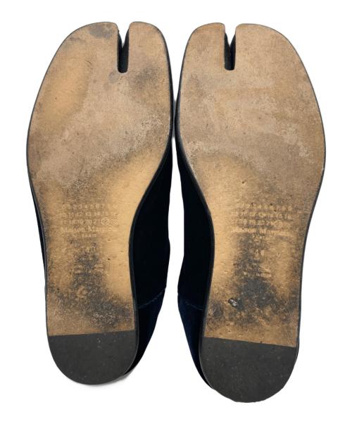 Maison Margiela（メゾンマルジェラ）Maison Margiela (メゾンマルジェラ) ベロアバブーシュ ネイビー サイズ:40の古着・服飾アイテム