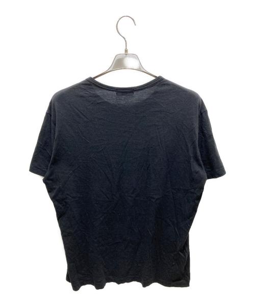 Yohji Yamamoto pour homme（ヨウジヤマモト プールオム）Yohji Yamamoto pour homme (ヨウジヤマモト プールオム) 半袖カットソー ブラック サイズ:3の古着・服飾アイテム