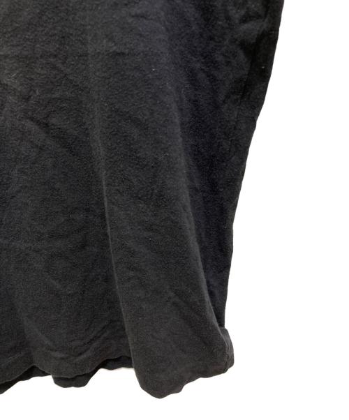 Yohji Yamamoto pour homme（ヨウジヤマモト プールオム）Yohji Yamamoto pour homme (ヨウジヤマモト プールオム) 半袖カットソー ブラック サイズ:3の古着・服飾アイテム
