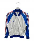 adidasアディダス）の古着「トラックジャケット」｜ホワイト
