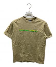 OAKLEY（オークリー）の古着「ロゴプリントTシャツ」｜ベージュ