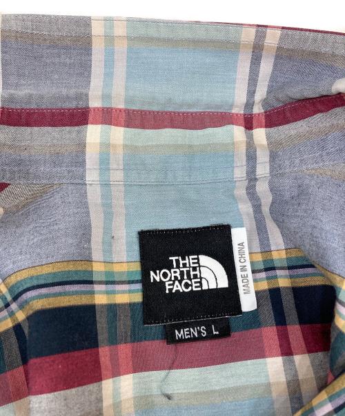 THE NORTH FACE（ザ ノース フェイス）THE NORTH FACE (ザ ノース フェイス) 半袖シャツ マルチカラー サイズ:Lの古着・服飾アイテム