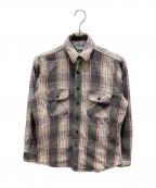 FIVE BROTHERファイブブラザー）の古着「ネルシャツ」｜グレー