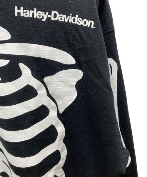 NEIGHBORHOOD（ネイバーフッド）NEIGHBORHOOD (ネイバーフッド) HARLEY-DAVIDSON (ハーレーダビッドソン) H-D.CREWNECK LS.CO ブラック サイズ:Lの古着・服飾アイテム