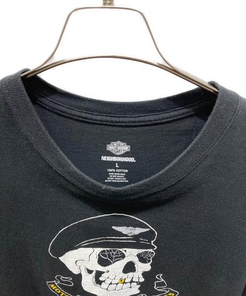 NEIGHBORHOOD（ネイバーフッド）NEIGHBORHOOD (ネイバーフッド) HARLEY-DAVIDSON (ハーレーダビッドソン) H-D Tee SS CO ブラック サイズ:Lの古着・服飾アイテム