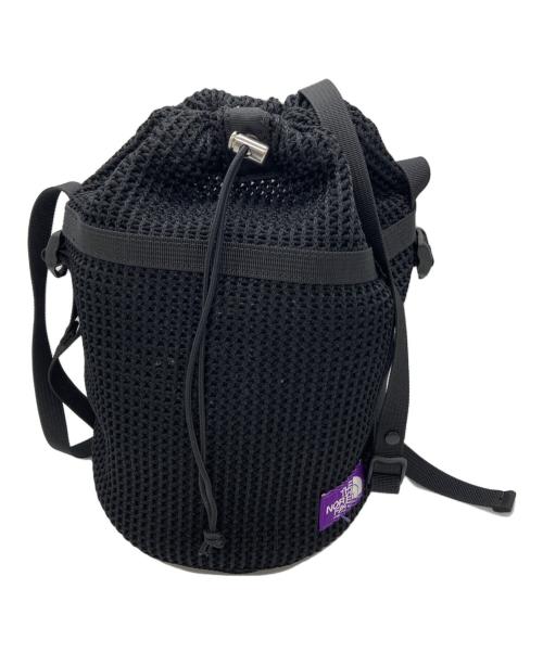 THE NORTHFACE PURPLELABEL（ザ・ノースフェイス パープルレーベル）THE NORTHFACE PURPLELABEL (ザ・ノースフェイス パープルレーベル) Mesh Bucket Shoulder Bag ブラックの古着・服飾アイテム
