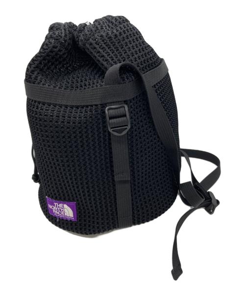 THE NORTHFACE PURPLELABEL（ザ・ノースフェイス パープルレーベル）THE NORTHFACE PURPLELABEL (ザ・ノースフェイス パープルレーベル) Mesh Bucket Shoulder Bag ブラックの古着・服飾アイテム