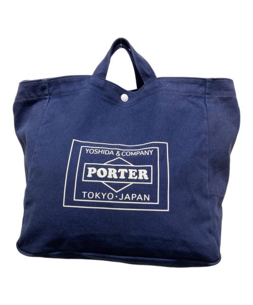 PORTER（ポーター）PORTER (ポーター) 2WAYショルダーバッグ ネイビーの古着・服飾アイテム