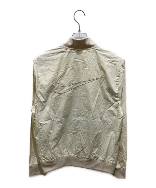 NIKE（ナイキ）NIKE (ナイキ) UNLINED WOVEN BOMBER JACKET ベージュ サイズ:Sの古着・服飾アイテム