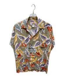 PINEAPPLE JUICE（パインアップル ジュース）の古着「アロハシャツ」｜ベージュ