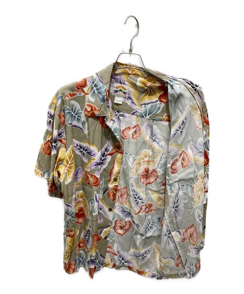 PINEAPPLE JUICE（パインアップル ジュース）PINEAPPLE JUICE (パインアップル ジュース) アロハシャツ ベージュ サイズ:Mの古着・服飾アイテム
