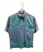 reyn spoonerレイン スプナー）の古着「ボタンダウンシャツ」｜ブルー