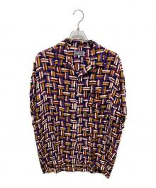 NIGEL CABOURN（ナイジェルケーボン）の古着「アロハシャツ」｜ネイビー