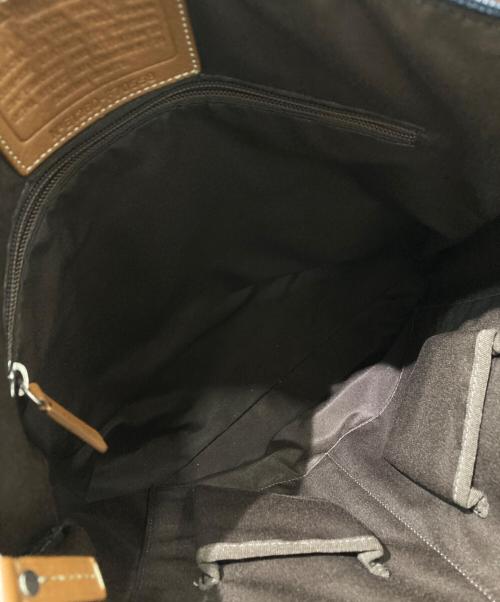 COACH（コーチ）COACH (コーチ) 2WAYハンドバッグ ブラウンの古着・服飾アイテム
