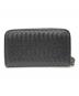 BOTTEGA VENETA (ボッテガベネタ) イントレチャート長財布 ブラック：17000円