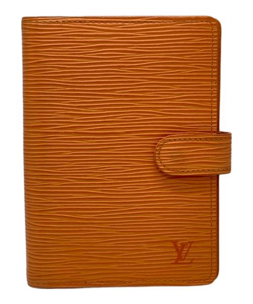 LOUIS VUITTON（ルイ ヴィトン）LOUIS VUITTON (ルイ ヴィトン) 手帳カバー オレンジの古着・服飾アイテム