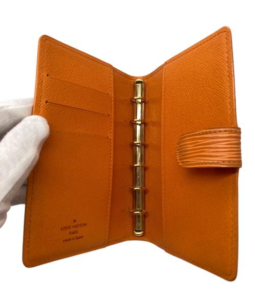 LOUIS VUITTON（ルイ ヴィトン）LOUIS VUITTON (ルイ ヴィトン) 手帳カバー オレンジの古着・服飾アイテム