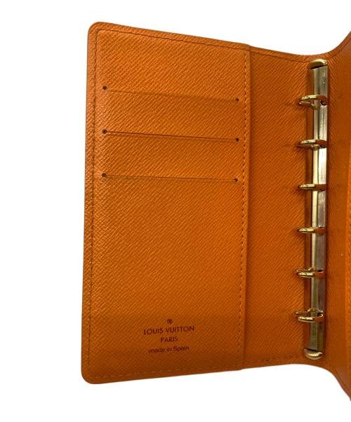 LOUIS VUITTON（ルイ ヴィトン）LOUIS VUITTON (ルイ ヴィトン) 手帳カバー オレンジの古着・服飾アイテム
