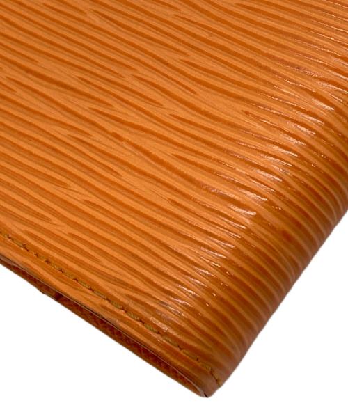 LOUIS VUITTON（ルイ ヴィトン）LOUIS VUITTON (ルイ ヴィトン) 手帳カバー オレンジの古着・服飾アイテム