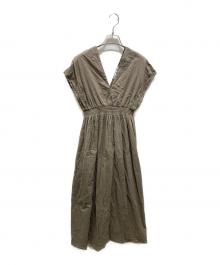 MARIHA×Demi-Luxe Beams（マリハ×デミルクス ビームス）の古着「夏の光のドレス」｜カーキ