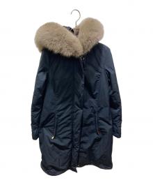 WOOLRICH×IENA（ウールリッチ×イエナ）の古着「BOW BRIDGE　ダウンコート」｜ブラック