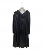 AULA AILAアウラアイラ）の古着「長袖ワンピース」｜ブラック