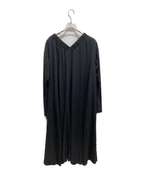 AULA AILA（アウラアイラ）AULA AILA (アウラアイラ) 長袖ワンピース ブラックの古着・服飾アイテム