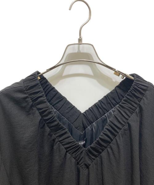 AULA AILA（アウラアイラ）AULA AILA (アウラアイラ) 長袖ワンピース ブラックの古着・服飾アイテム
