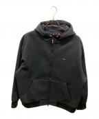 SUPREMEシュプリーム）の古着「WINDSTOPPERR Zip Up Hooded Sweatshirt」｜ブラック