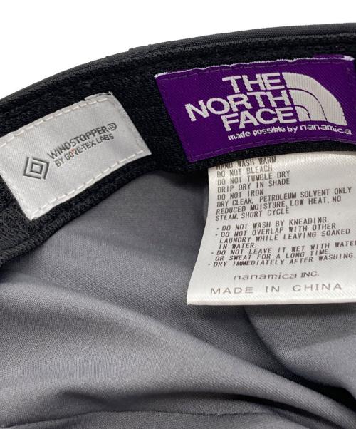 THE NORTHFACE PURPLELABEL（ザ・ノースフェイス パープルレーベル）THE NORTHFACE PURPLELABEL (ザ・ノースフェイス パープルレーベル) キャップ ブラックの古着・服飾アイテム