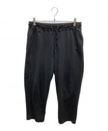 ATON（エイトン）の古着「スウェットパンツ」｜ブラック
