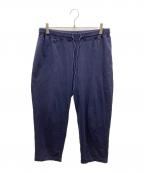 ATONエイトン）の古着「スウェットパンツ」｜ネイビー