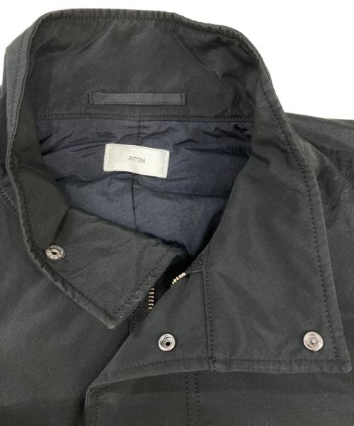 ATON（エイトン）ATON (エイトン) TECHNO COTTON PADDED M-65 JACKET ブラック サイズ:4の古着・服飾アイテム
