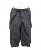 MARKAマーカ）の古着「ADJUSTABLE HEM EASY WIDE PANTS」｜ブラック